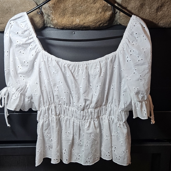 Wild Love off-the-shoulder summer top - Picture 1 of 7